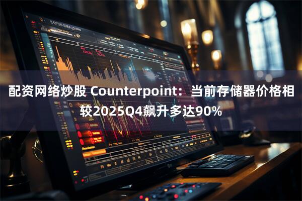 配资网络炒股 Counterpoint：当前存储器价格相较2025Q4飙升多达90%